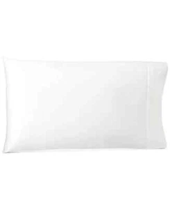 Lauren Ralph Lauren Spencer 475 T Ct Coppia di Federe in Raso di Cotone, Std Bianco - Foto 1 di 4