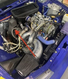 Subaru Impreza Turbo Chimney 92-96 Wrx Sti Group A Version 1-2 - Picture 1 of 12