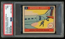 1941 R40 Defending America #227 Modern Parachute Release PSA 7 NM #44175412