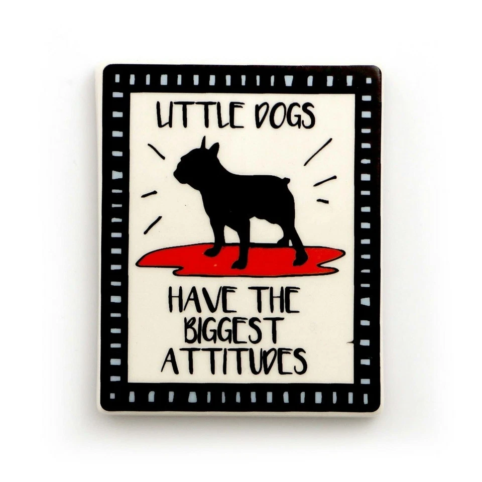 Imán para perro - Perrito pequeño, gran actitud - 4057142 Foto 1 de 1