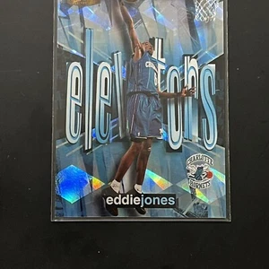Tarjeta de inserción de ascensores Eddie Jones 1999-00 Flair Showcase #6 Charlotte Hornets - Imagen 1 de 2
