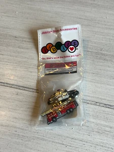 Jibbitz - Fire Truck & Police Car - 1st Generation - Rare - Picture 1 of 2