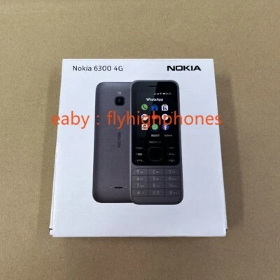 Unlocked Nokia 6300 4G Dual SIM  classic LTE Cell Phone 3 Colors New Phone - Image 1 of 4