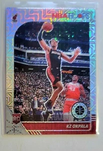 2019-20 Premium Stock Hoops KZ Okpala Silver Mojo & Green Prizm 2 Card Lot - Picture 1 of 3
