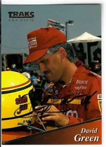 David Green signierte 1994 Traks Premium NASCAR Karte #44 - Bild 1 von 1