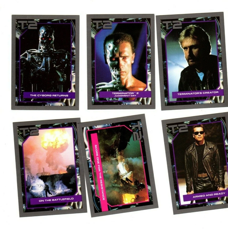 TERMINATOR 2  IMPEL 1991  TRADING CARDS SET    140  CARDS   - Image 1 of 1