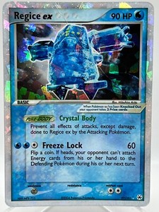 Regice ex 97/101  ex Hidden Legends Holo Ultra Rare Vintage Pokemon TCG Card