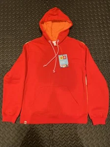 Nuevo Lego X Target Mujer Color Block Sudadera con Capucha Rojo Rosa Naranja Talla XS Extra Pequeña - Imagen 1 de 3
