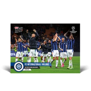 Topps NOW UCL 22/23 - Card 107 - Inter Mailand - Victory in Milan Derby - Bild 1 von 2
