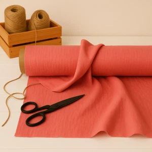 Candy Pink Linen Blend Fabric by the Yard – Sewing, Upholstery & Crafts Material - Picture 1 of 10