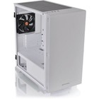 Thermaltake S100 Tempered Glass Snow Micro-ATX Mini-Tower Computer Case Mint