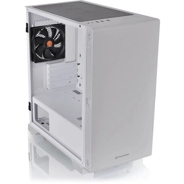 Thermaltake S100 Snow Edition Mini Tower Case - White (‎CA-1Q9-00S6WN-00)