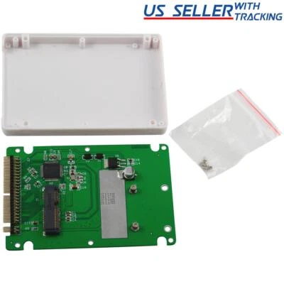 mSATA to 2.5" PATA / IDE SSD Enclosure Adapter Case 9.5mm Solid State Drive