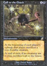 1x Call to the Grave HP, English MTG Scourge