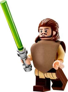 LEGO Star Wars Qui-Gon Jinn Minifigure Jedi 75383 Sith Infiltrator Episode I NEW - Picture 1 of 2