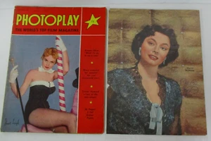 Rivista film Photoplay 1953, copertina Janet Leigh e pagina romana firmata Ruth - Foto 1 di 7
