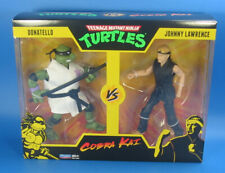 Cobra Kai Teenage Mutant Ninja Turtles Donatello Johnny Lawrence Figures TMNT