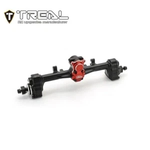 Conjunto de eje trasero de portal de aluminio Treal Axial SCX24 - Imagen 1 de 2