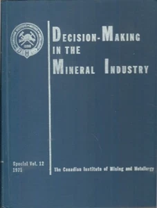 Decision-Making in the Mineral Industry. By Elbrond, J. Canada - Picture 1 of 1