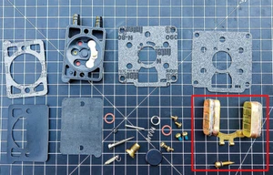 Onan DD Carbruretor Full Rebuild Kit With Brass Float, High Speed Needle. OEM - Picture 1 of 7