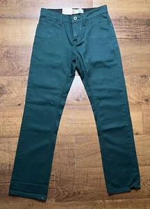 NEW Levi's 511 Slim Fit Forest Night Youth Size 14 Reg Jeans River Green 27 x 27 - Picture 1 of 7