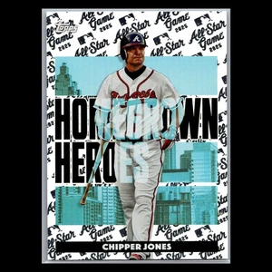 2025 Topps - #HH-3 Chipper Jones Homegrown Heroes - Atlanta Braves - Picture 1 of 2