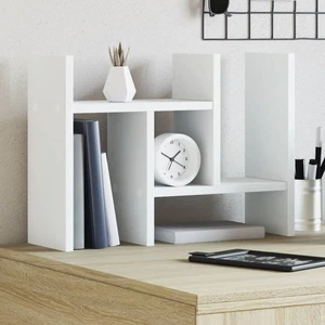 Organizer Scrivania Bianco 34,5x15,5x35,5 cm Legno truciolato - Foto 1 di 8