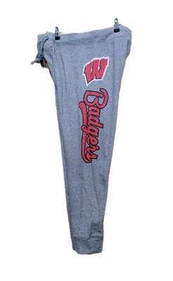 VTG Wisconsin Badgers Jogger Pullover  Men's Medium 34 X 28 Gray - Image 1 of 4
