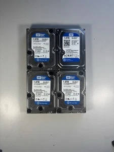 4 PIECES - WESTERN DIGITAL WD10EALX WDBLUE HARD DISK 3.5 1TB SATA3 7200RPM - Afbeelding 1 van 4