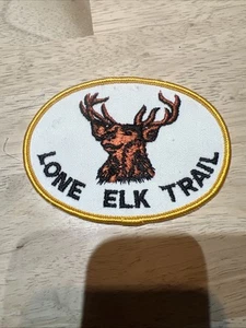 Vintage Lone Elk Trail St. Louis Missouri Buck Antlers Patch - Picture 1 of 6