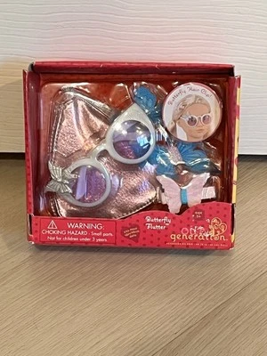 Nuestra Generación Mariposa Flutter Accesorios para el Cabello Gafas de Moda 18 pulgadas Muñecas Nuevo Foto 1 de 4