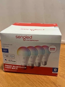 Sengled Colored Changing Smart Wi Fi Light Bulb No Hub Required 4pack - Picture 1 of 4
