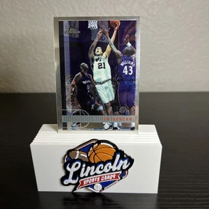 1997-98 Topps Chrome Tim Duncan #115 San Antonio Spurs RC Free Shipping - Picture 1 of 2