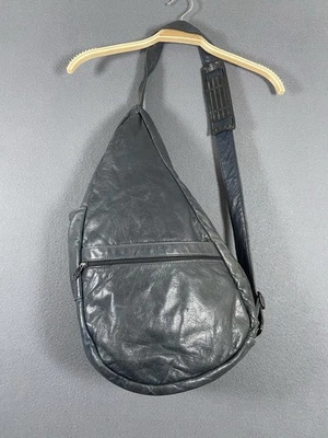 AmeriBag Bolsa Traseira Saudável Bolsa de Ombro de Couro 18" Bolsa Transversal EUA - Imagem 1 de 4