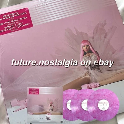 Nicki Minaj PINK FRIDAY 2022 Triple PINK Vinyl 10th Anniversary Reissue SEALED - Image 1 of 4