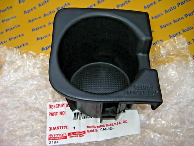 Toyota Tacoma Center Console Left Side Cup Holder Rubber Insert OEM Genuine - Image 1 of 3