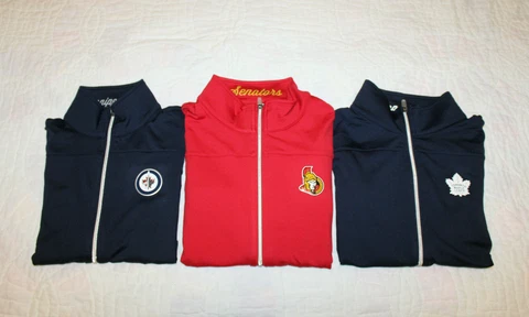 NWT Womens NHL Aurora Full Zip Performance Jacket Multiple Teams & Sizes! Cover
