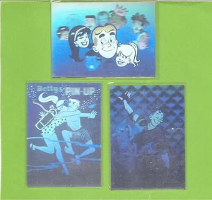 1992 SKYBOX ARCHIE COMICS HOLOGRAM LOT OF 3 CARDS  # H-1,H-2,H-3 - Picture 1 of 2
