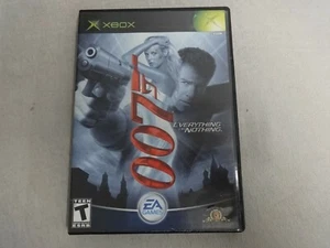 007 Everything Or Nothing Original Microsoft Xbox Game Complete Free Ship - Picture 1 of 3