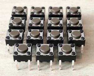 LINE 6 M13 MODELER FOOT SWITCH REPLACEMENTS - SET OF 15 - INTERNAL M-13 SWITCHES - Picture 1 of 3
