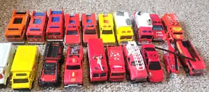 Vintage Hot Wheels Matchbox Fire Engine Other Lot - Picture 1 of 16