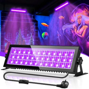100W LED Schwarzlichtlampe UV Bar Schwarzlicht Strahler Röhre Club Partylicht - Bild 1 von 12
