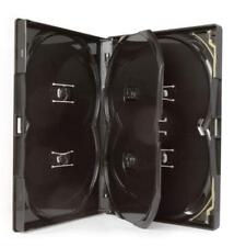 Amaray 10 x DVD Multi 6 Case – 6 Way Multibox in nero per contenere 6 (H4N)