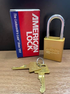 American Lock Safety Series Padlock A1106YLW KD - Picture 1 of 5