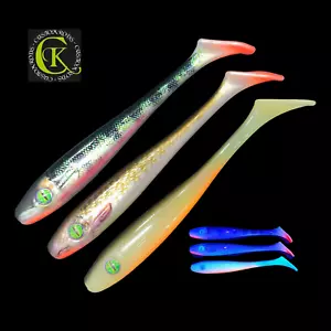 3x 16cm UV Balzer Pike Collector Shad Matze Koch BigBait Stint Gummifisch Hecht - Bild 1 von 1