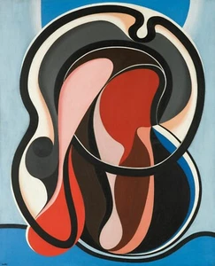 AUGUSTE HERBIN Art Poster or Canvas Print "COMPOSITION" - Picture 1 of 1