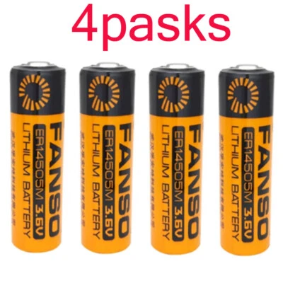 4PCS ER14505M Battery Non-rechargeable Battery for Water Meter 3.6V 2200mAh - Image 1 of 4