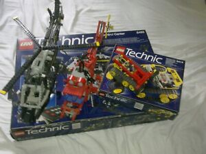 BOÎTES, LEGO "TECHNIC" 8485 - 8414,+ 8856(SANS BOÎTE)VINTAGE, NO MECCANO