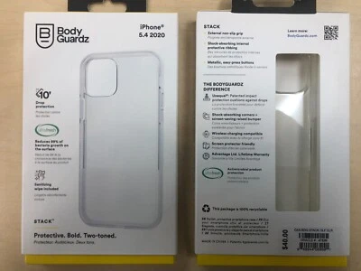 BodyGuardz Slim Ace Pro Case for Apple iPhone 12 mini - iPhone 2020 5.4" Clear - Image 1 of 2
