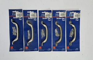 Zinc Plated Screen Door Pulls Pull Handle - 5 Pack - Picture 1 of 4